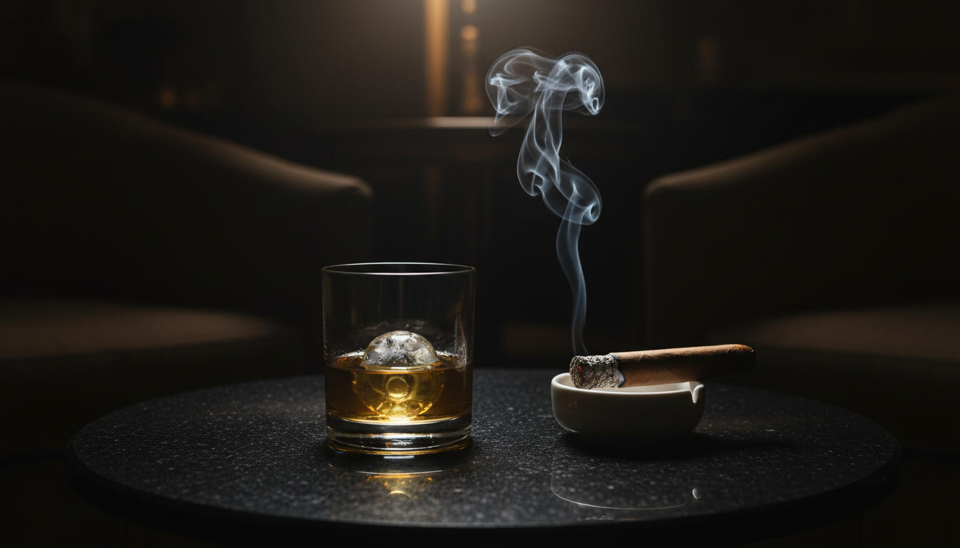 Whiskey and Cigar