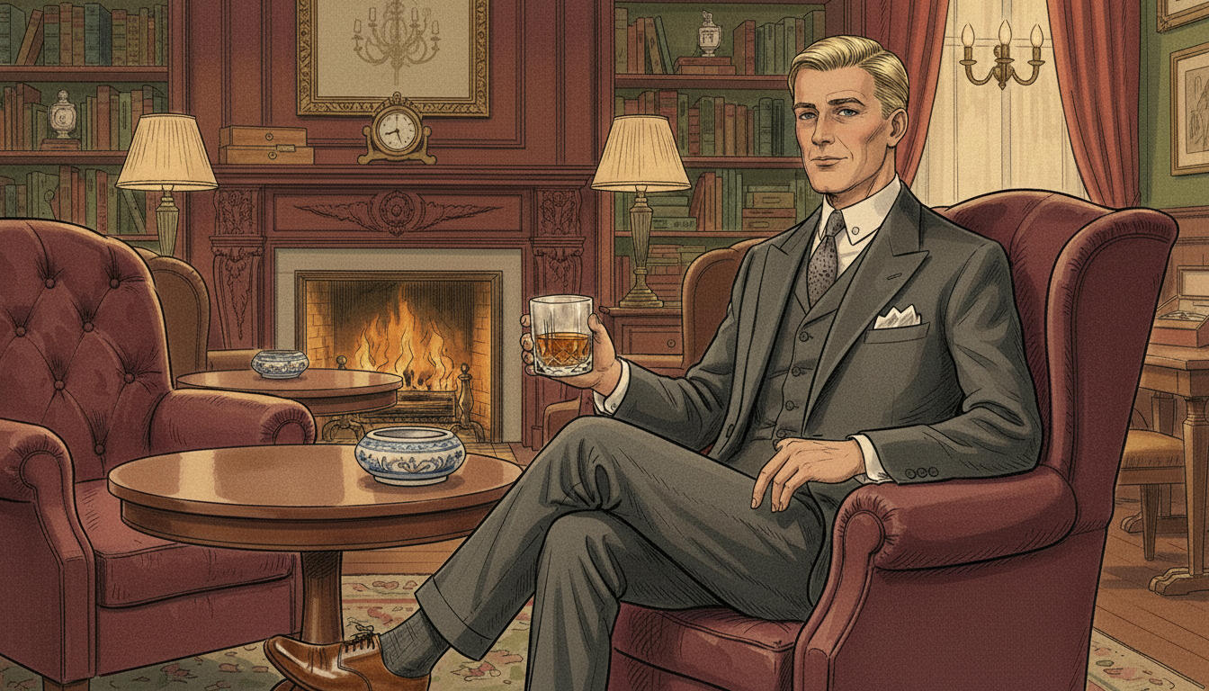Man In Lounge